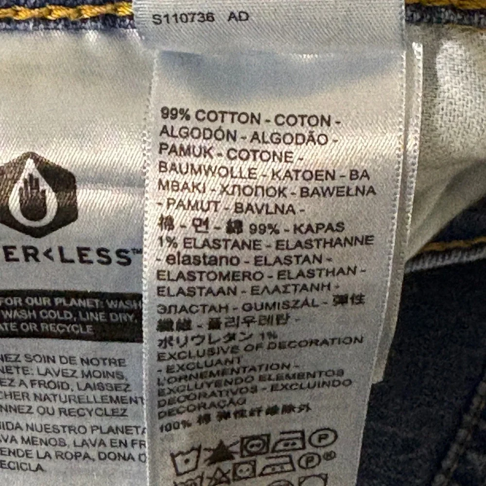 Levis 559 Relaxed Straight Mens Jeans 36x32 Blue Medium Wash Stretch Denim